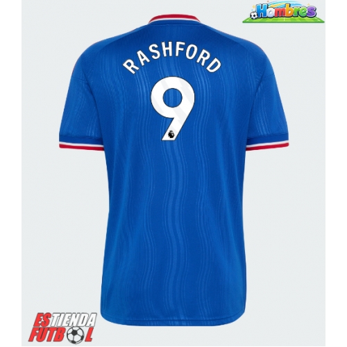 Manchester United Marcus Rashford #9 Segunda Equipación 2026-27 Manga Corta